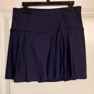 Navy Lululemon skirt